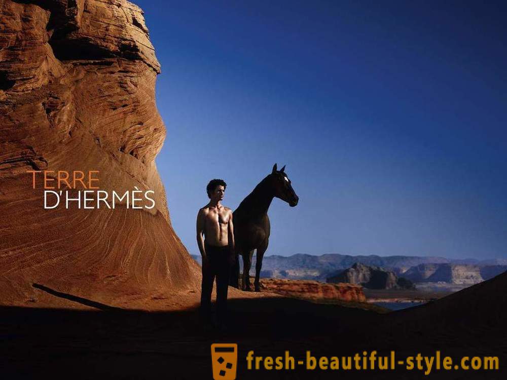 Aromatisk eleganse av mannlig parfyme ved Hermes
