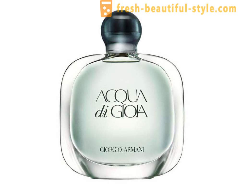 Giorgio Armani Acqua Di Gioia: smaken beskrivelse, kunder