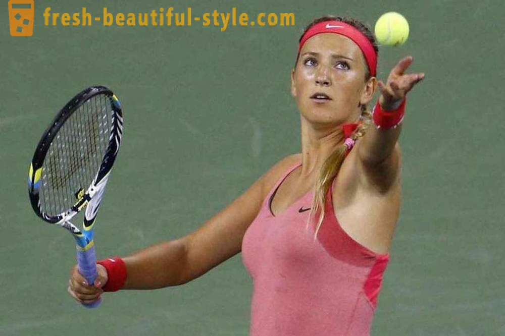 Victoria Azarenka (tennis): bilder, biografi, personlige liv