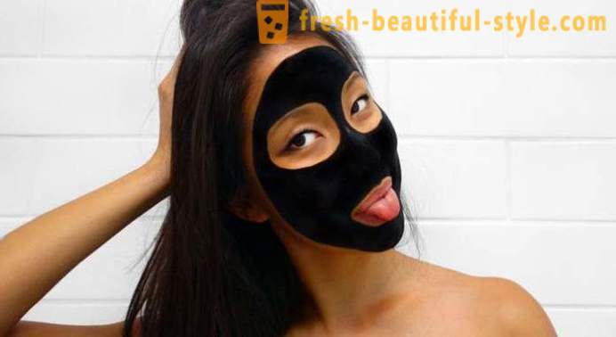 Aktivert karbon fra acne: masker oppskrifter