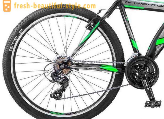 Bike Stels Navigator 550: beskrivelse, generelle egenskaper, anmeldelser