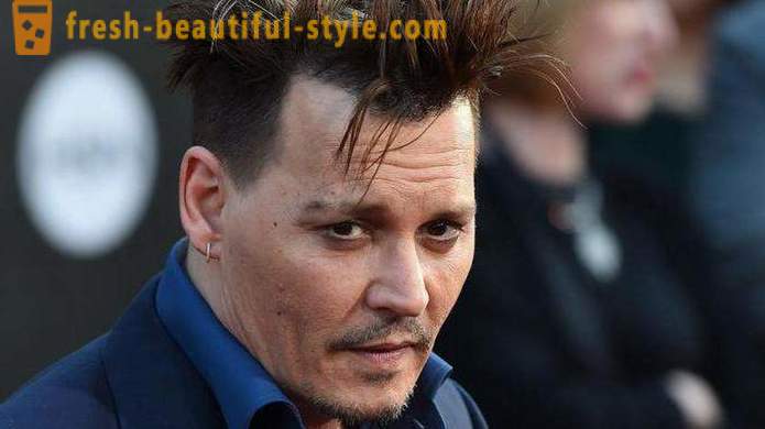 Utviklingen av frisyrer: Johnny Depp