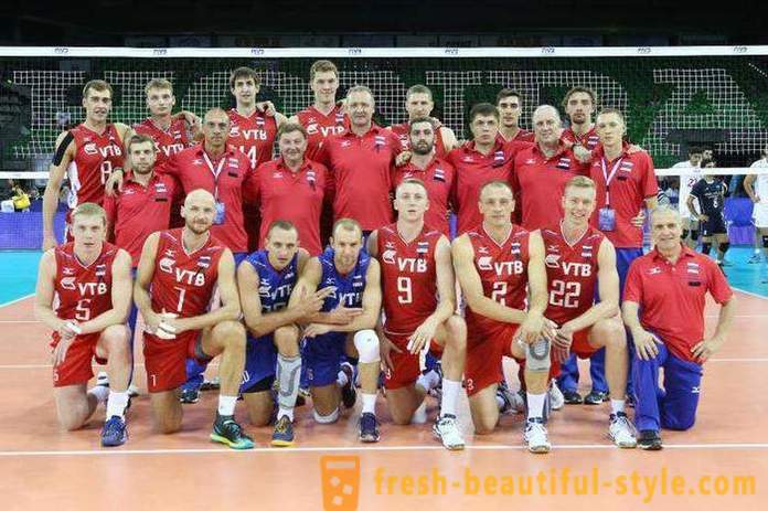 Russiske volleyball laget: komposisjon, poster og prestasjoner