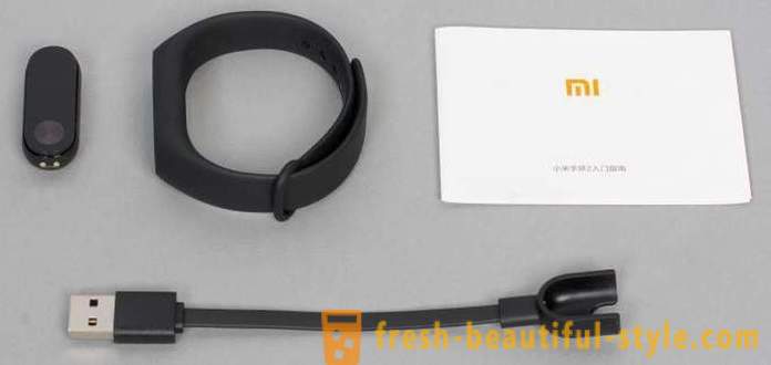 Fitness Armbånd Xiaomi Mi Band: beskrivelse, instrukser, anmeldelser