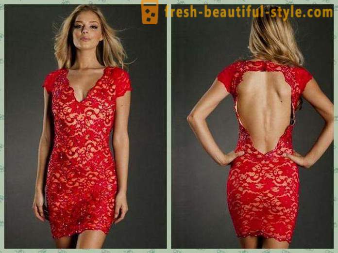 Red cocktail kjole: hvordan du velger og hva du skal ha