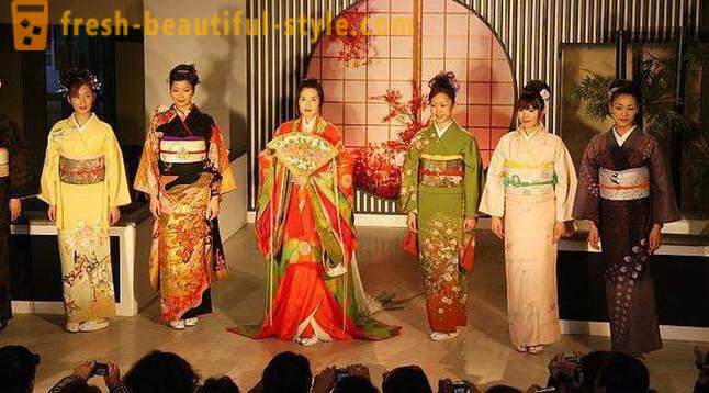 Kimono japansk historie opprinnelse, egenskaper og tradisjoner