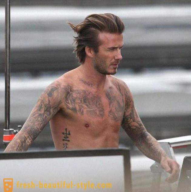 40 tatovering Beckham: deres tolkning og plassering på kroppen