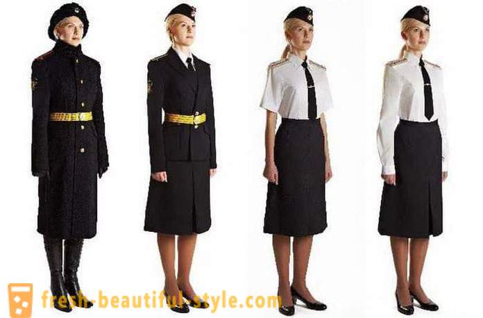 Uformelt og kjole uniform for Sjøforsvaret