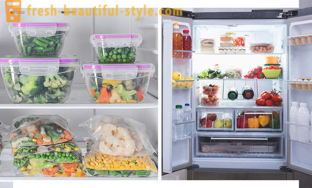 Hvordan organisere et kjøleskap: 8 tips for en perfekt orden
