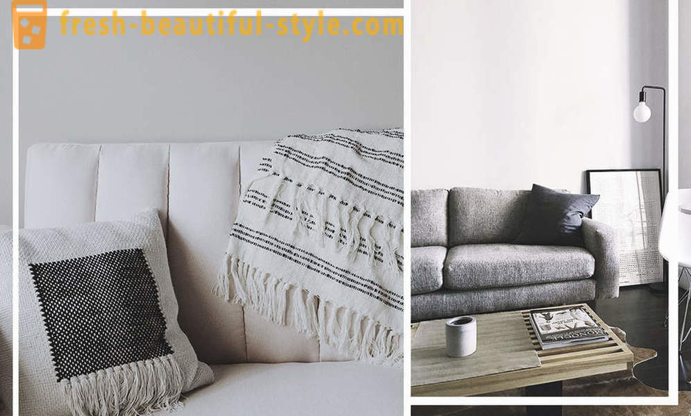 Hvordan velge en sofa for en rekke interiørstiler
