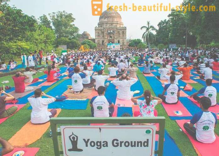 International Yoga Day feires over hele verden