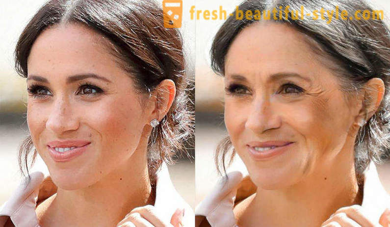 Legene har vist slik de ville sett ut Meghan Markle og Kate Middleton i alderdommen