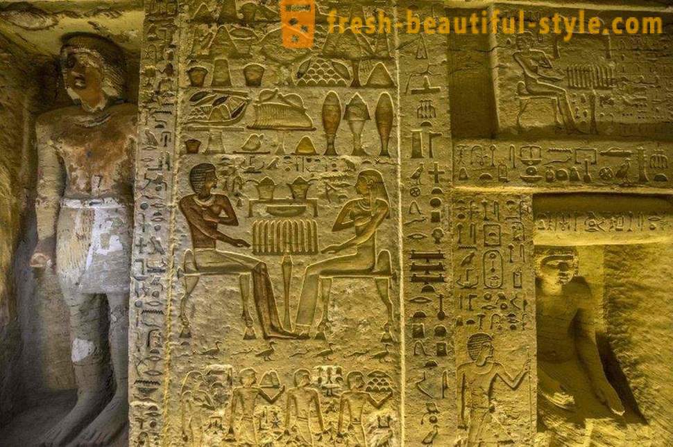 I Egypt, oppdaget graven til en prest