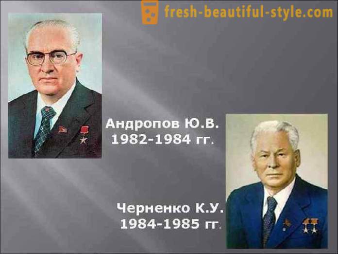 Sjeldne sykdommer, som led de sovjetiske lederne