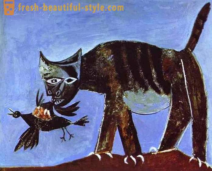 Topp 6 dyreste malerier med katter