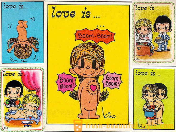 Den tragiske kjærlighetshistorie av forfatterne av den berømte tegneserie Love Is ...