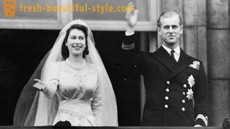 Dronning Elizabeth II og prins Philip feire platina bryllup