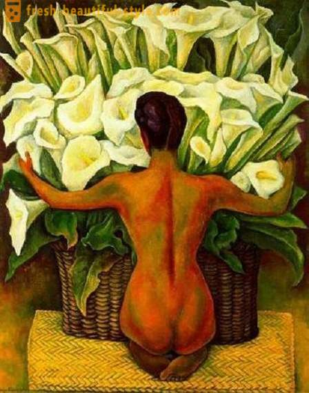 Elsker av meksikanske kunstneren Diego Rivera