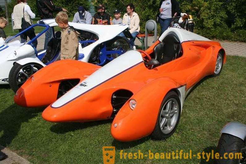Utrolig biler fra berømte bil designeren
