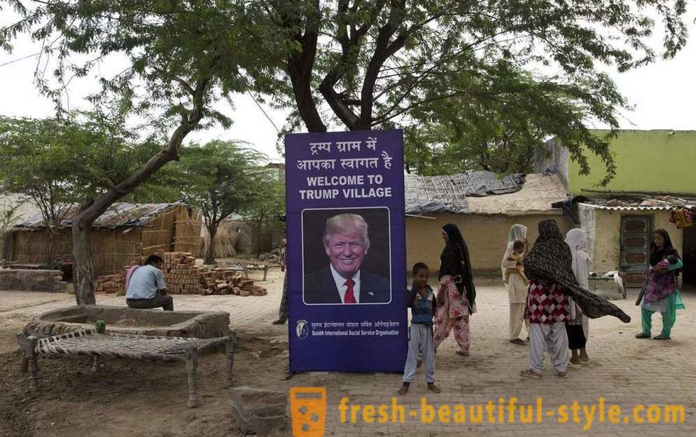 Village bli oppkalt etter Trump i bytte for toaletter