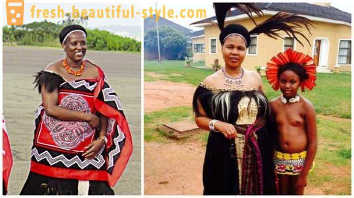 Holiday stokk og jomfruer parade i Swaziland