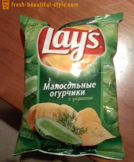 Mat produsert i Russland, så det var hyggelig å utlendinger