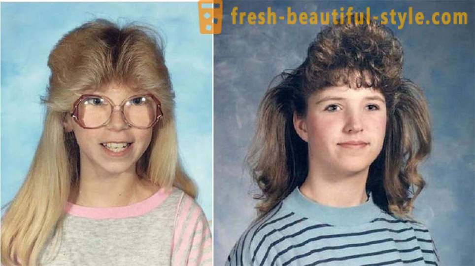 Trendy frisyrer 80s-90s