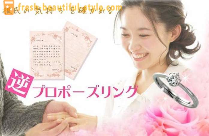 Opprinnelige japanske tjeneste for jentene rushing å gifte seg