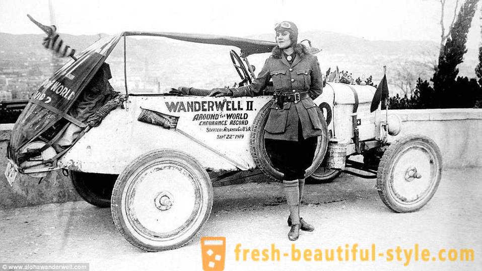 Indiana Jones i et skjørt: den første kvinnen til å kjøre rundt 80 land i 1920