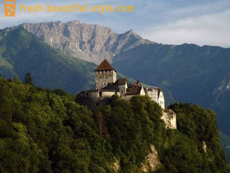 Fantastiske og uvanlige turistattraksjoner i Liechtenstein