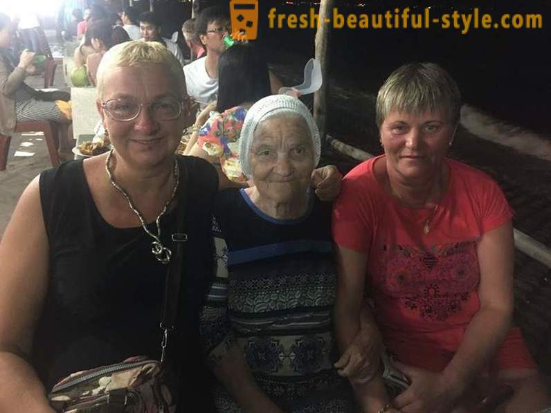 89-åringen bosatt i Krasnoyarsk, reiser verden på sin avgang