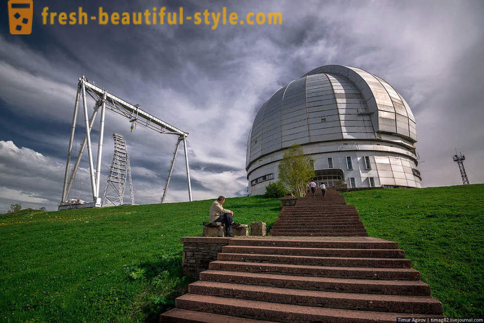 Ratan-600 - det største teleskopet i verden av radioantenner