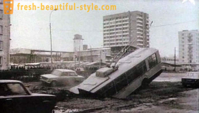 Stor erosjon: i 1970 nesten oversvømmet Leningrad subway