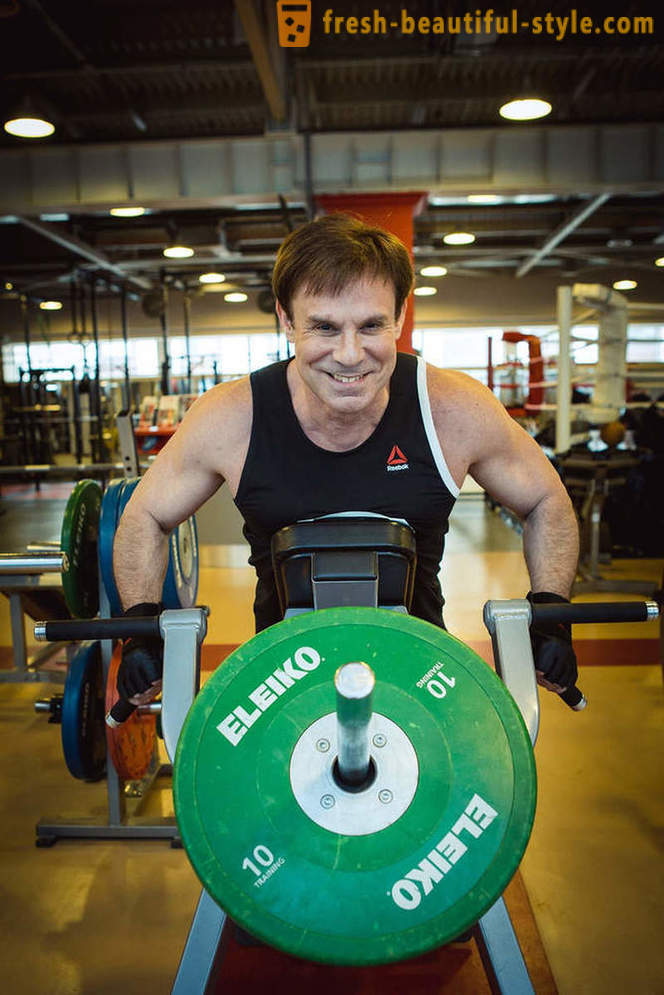Efim Shifrin på sitt 60-årsjubileum udelal Schwarzenegger