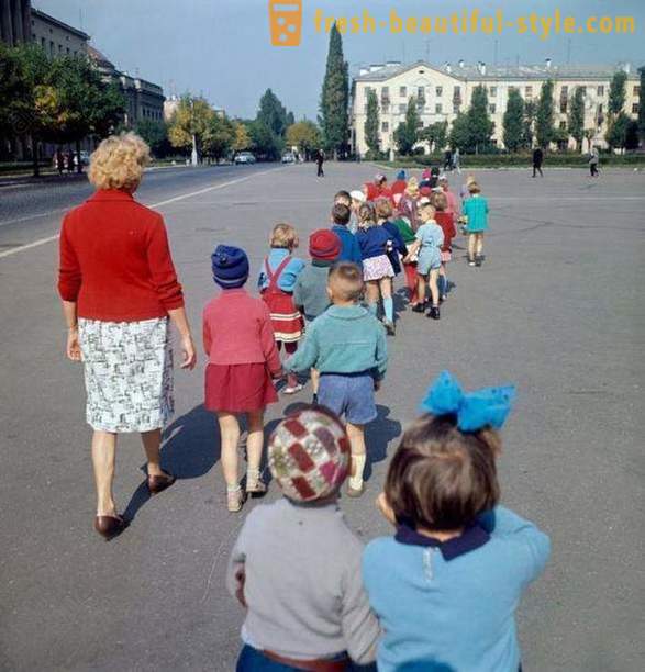 Sovjet barnehage på tur