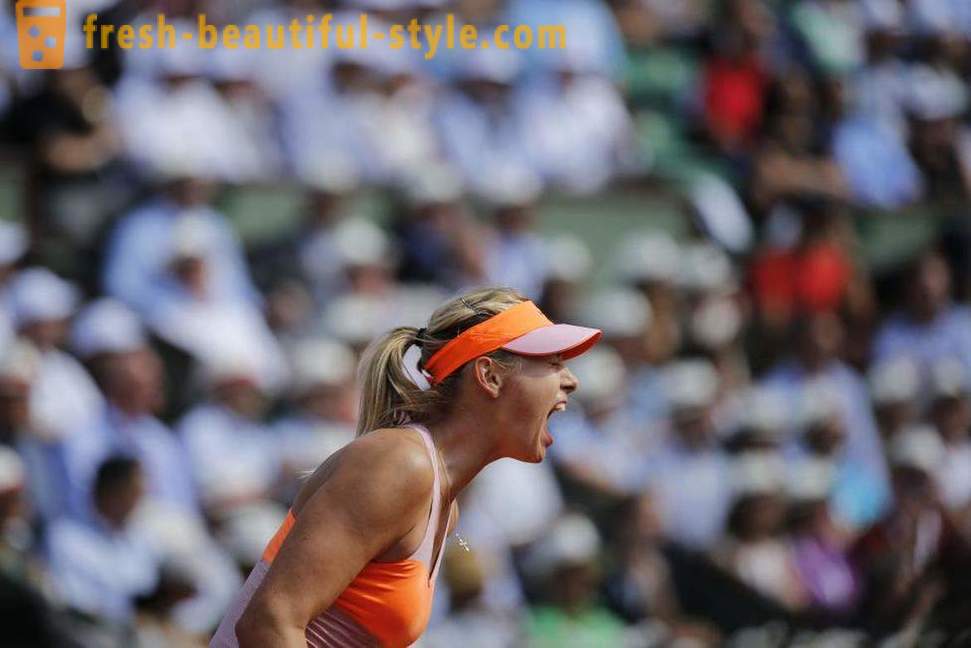 Uheldig feil av Maria Sharapova, hennes vaklende karriere