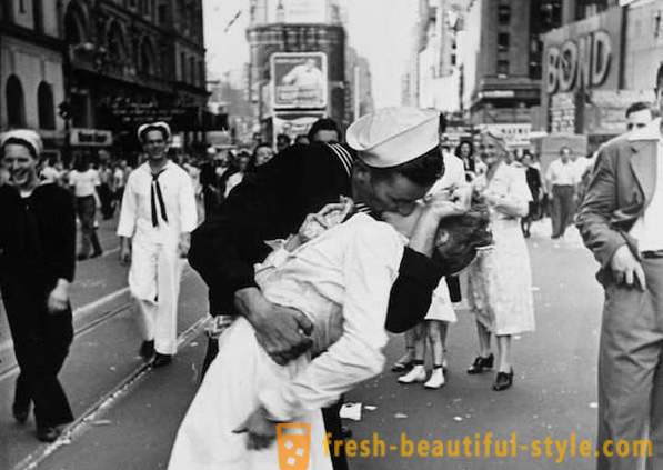 Religiøs kyss fanget på fotografisk film