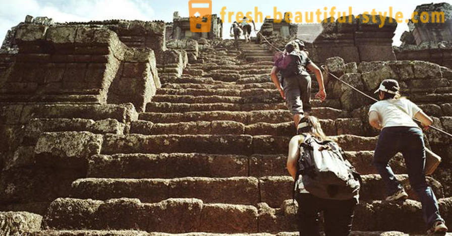 Amazing trapper fra hele verden, for å formidle at kostnadene for alle