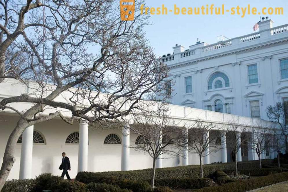Inne i Det hvite hus - den offisielle residensen til den amerikanske presidenten