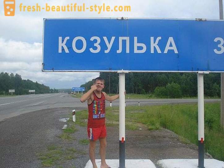25 steder i Russland, hvor mye moro levende