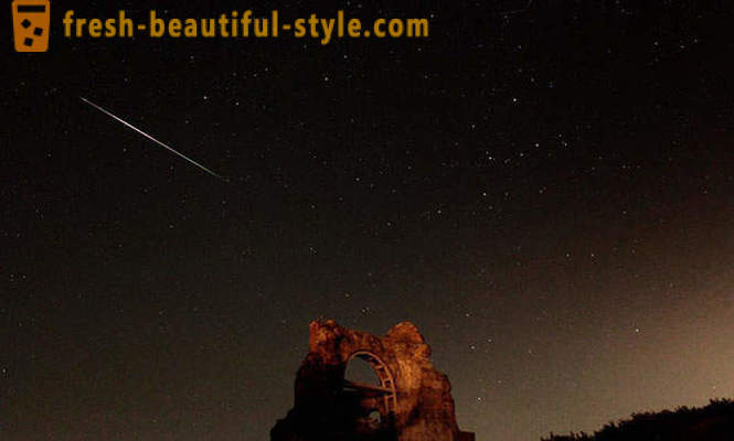 Zvezdopad eller meteor Perseids