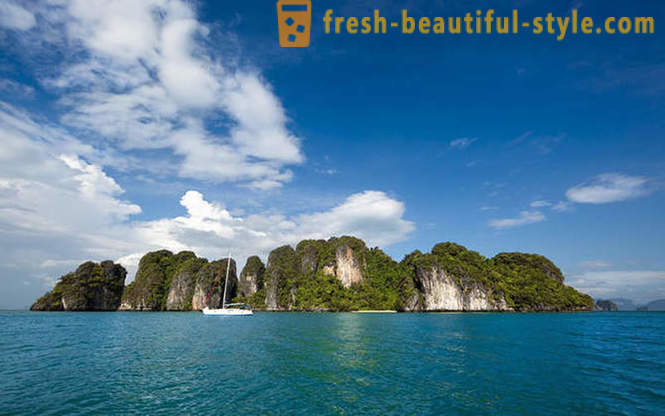 Top Thai øy med uberørt natur
