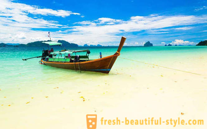 Top Thai øy med uberørt natur