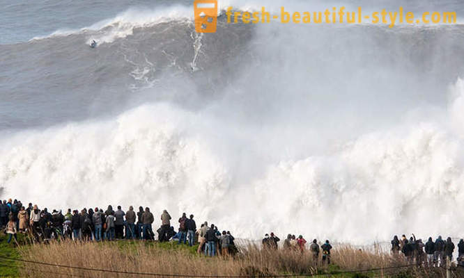 5 mest berømte surfe flekker, hvor den legendariske gigantiske bølgene kommer