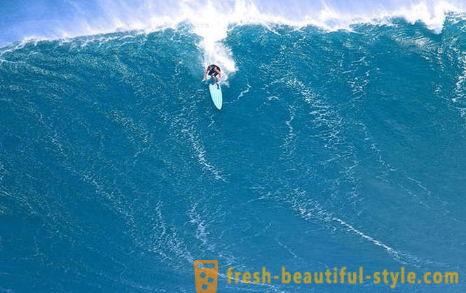 5 mest berømte surfe flekker, hvor den legendariske gigantiske bølgene kommer