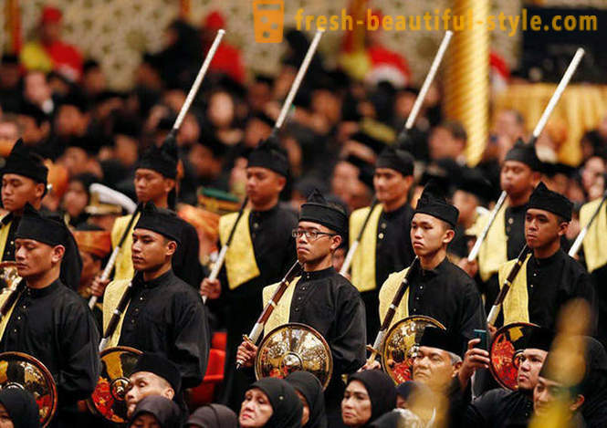 Luksus bryllup for fremtiden sultanen av Brunei