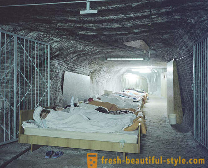 Utflukt til den underjordiske sanatorium for astma