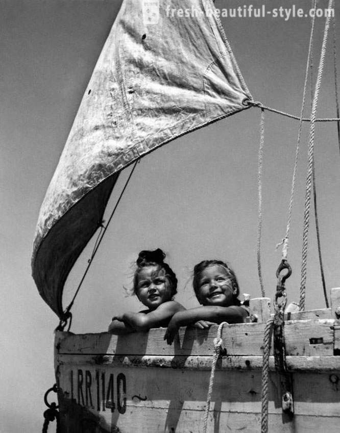 Barn på bildet Bilde av Robert Doisneau