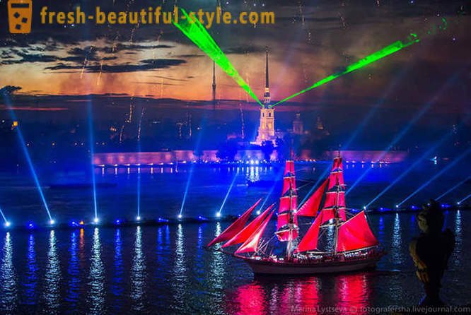 Som nevnt Scarlet Sails 2014 St. Petersburg