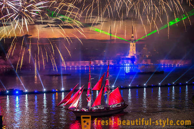 Som nevnt Scarlet Sails 2014 St. Petersburg